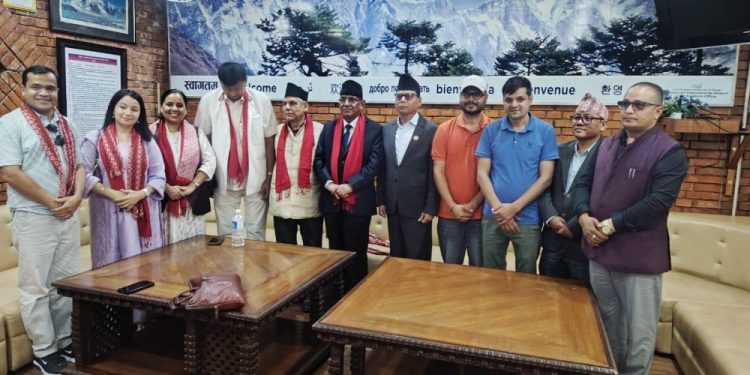 संयोजक प्रचण्ड एसियाली संवादमा सहभागी हुन श्रीलंका प्रस्थान