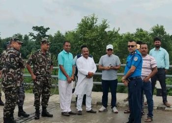 बागमती किनारमा बढ्दो जोखिमः सांसददेखि सुरक्षा प्रमुखसम्मको संयुक्त अनुगमन