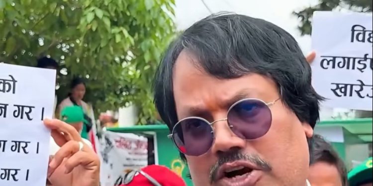 अग्रगामी मोर्चाको प्रवक्ताको जिम्मेवारी सिके राउतलाई