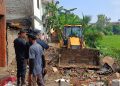 जनकपुरमा अतिक्रमित जग्गा खाली गराईदै