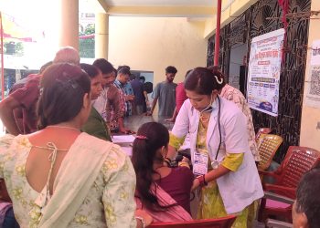श्री चित्रगुप्त सेवा समितिको नि : शुल्क स्वास्थ्य शिविरबाट १७० जना लाभान्वित