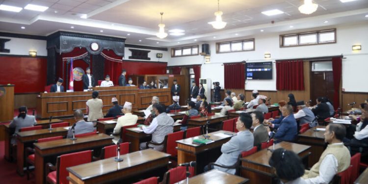 नेपाल रेडक्रस सोसाइटीलाई तदर्थबाट मुक्त गराउन राष्ट्रियसभा सदस्यको माग