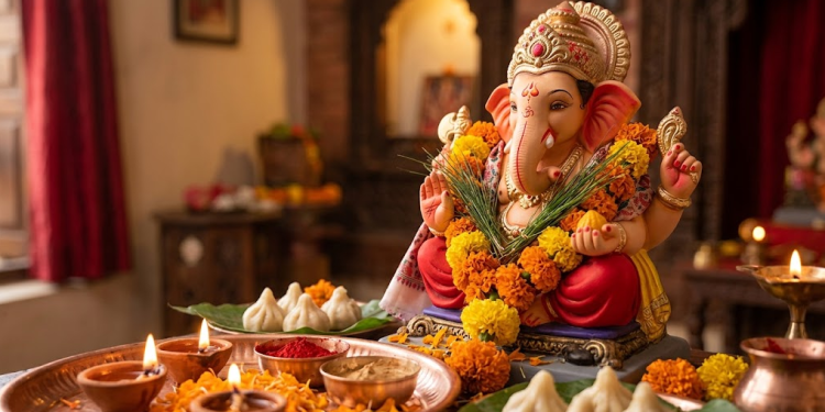 आज मङ्गलचौथी, विघ्नहर्ता गणेशको पूजा-अर्चना गरी मनाइँदै