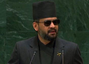 यूएन महासभामा प्रधानमन्त्री शाहले भने- नेपालको विपद् सम्पूर्ण मानवताका लागि खतराको घण्टी हो