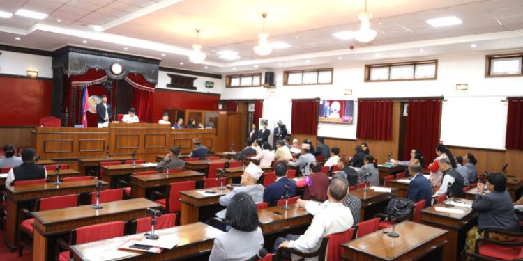 राष्ट्रियसभाः विपद् व्यवस्थापनदेखि संवैधानिक आयोगका विषयमा सांसदद्वारा सरकारको ध्यानाकर्षण