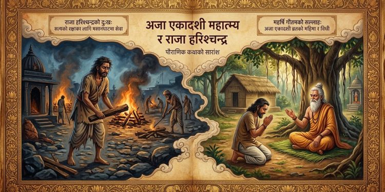 अजा एकादशी व्रत, सर्वपाप नाश भई मनोकाङ्क्षा पूरा हुने विश्वासमा मनाइदैँ