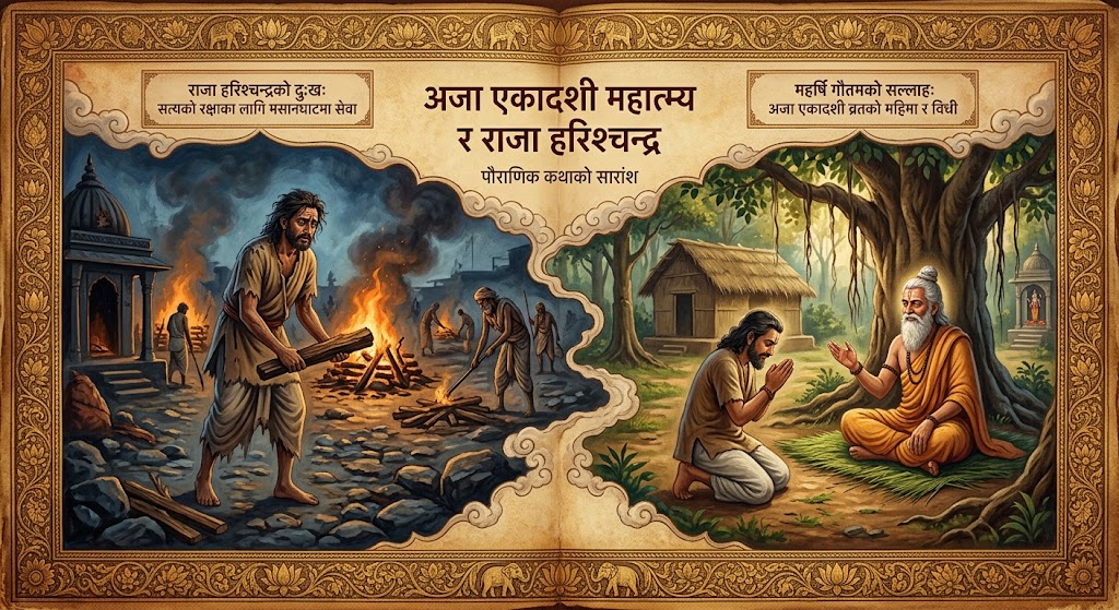 अजा एकादशी व्रत, सर्वपाप नाश भई मनोकाङ्क्षा पूरा हुने विश्वासमा मनाइदैँ