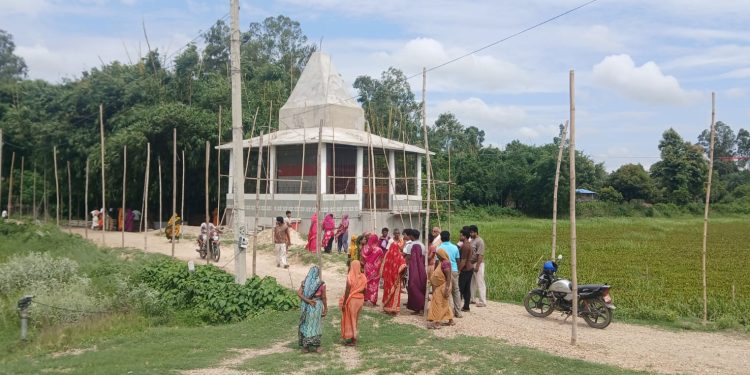 मन्दिर निर्माणमा जातीय विभेद गरेको दलित समुदायको आरोप, निष्पक्ष छानबिनको माग
