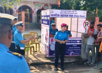चाडपर्वलाई लक्षित गर्दै धनुषाका ६ स्थानमा यात्रु सहायता कक्ष र रिफ्रेस सेन्टर स्थापना