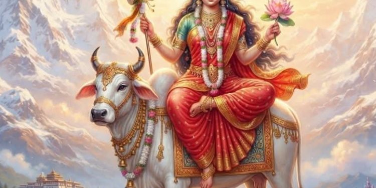 शारदीय नवरात्र सुरु, पहिलो दिन माता शैलपुत्रीको पूजा गरिँदै