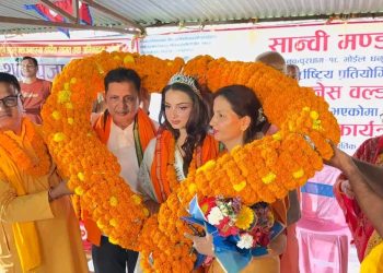 भोइलकी छोरी सान्वी बनिन् विश्व विजेता, गृहगाउँमा भव्य स्वागत तथा सम्मान