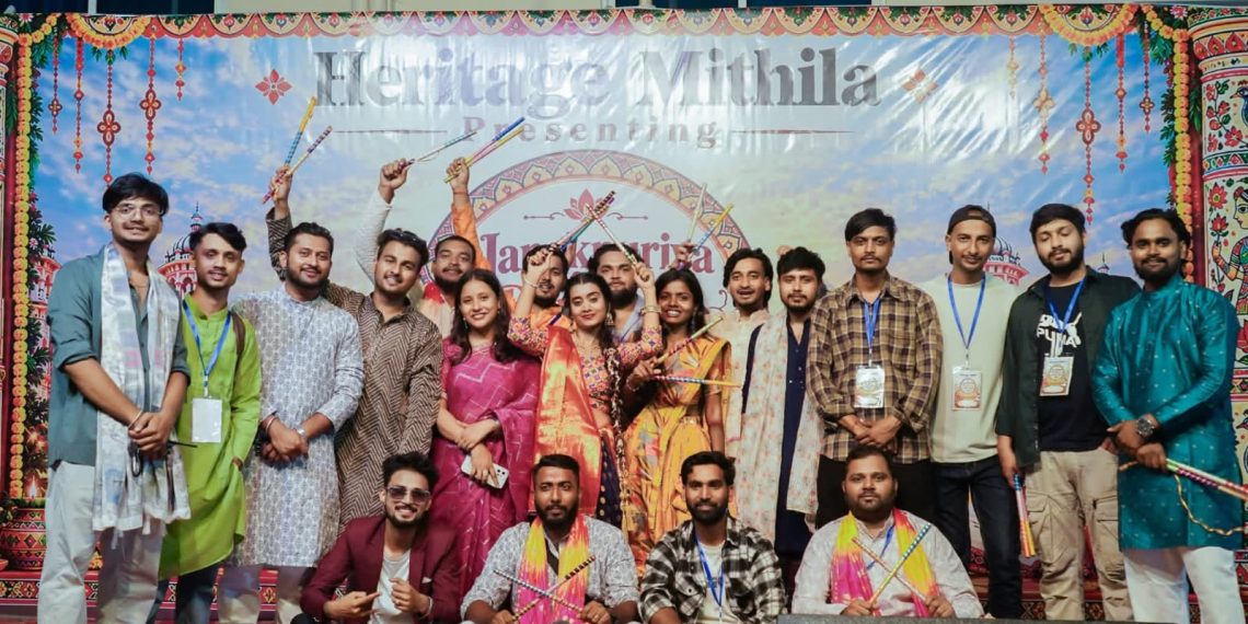 जनकपुरधाममा ‘जनकपुरिया डांडिया एन्ड झिझिया नाइट २०८३’ भव्य रूपमा सम्पन्न