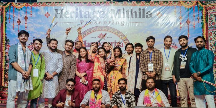 जनकपुरधाममा ‘जनकपुरिया डांडिया एन्ड झिझिया नाइट २०८३’ भव्य रूपमा सम्पन्न