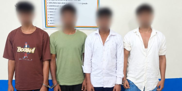 बालिकालाई दुर्व्यवहार र ब्ल्याकमेलिङ गरेको आरोपमा चार जना पक्राउ